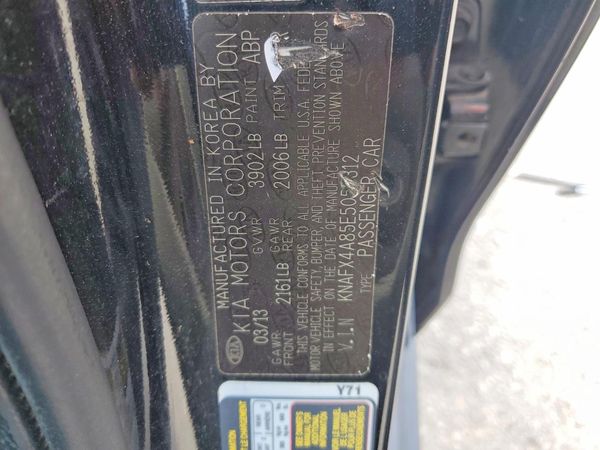 2014 KIA FORTE LX, EX