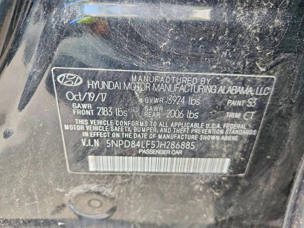 2018 HYUNDAI ELANTRA