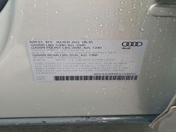 2015 AUDI Q5 Premium Plus