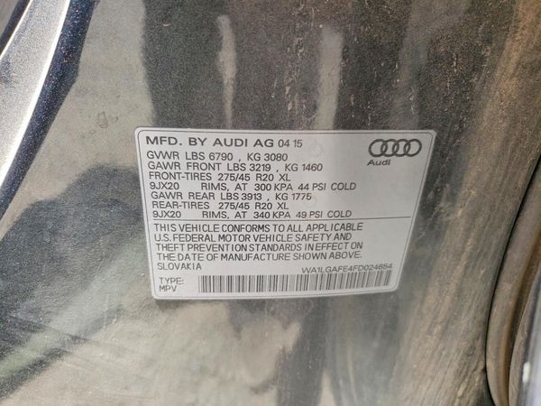 2015 AUDI Q7 Premium Plus