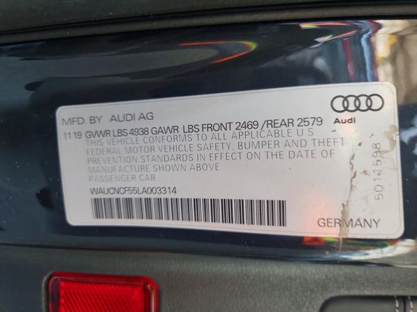 2020 AUDI A5