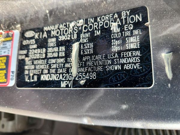2016 KIA SOUL Plus