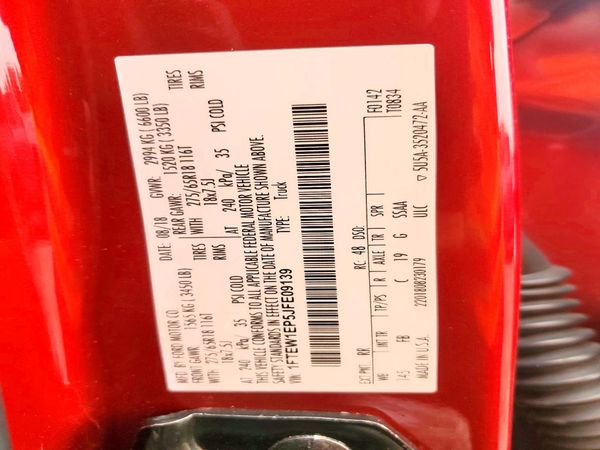 2018 FORD F150