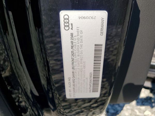2019 AUDI A5 quattro Premium Plus