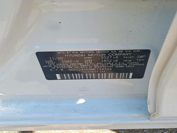 2021 HYUNDAI ACCENT SE & SEL