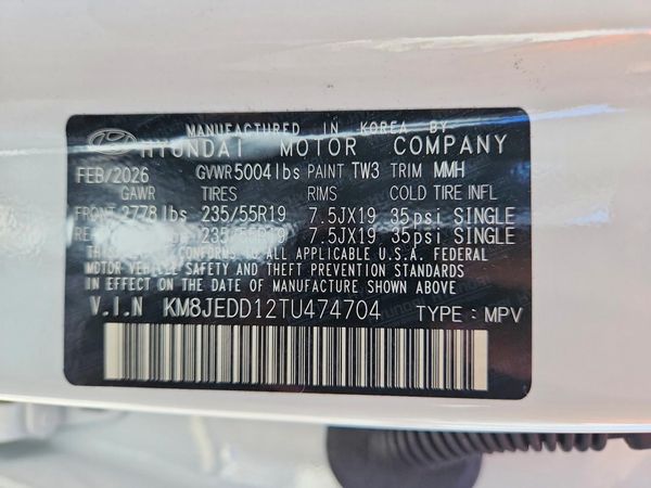 2026 HYUNDAI TUCSON HYBRID Limited, Night