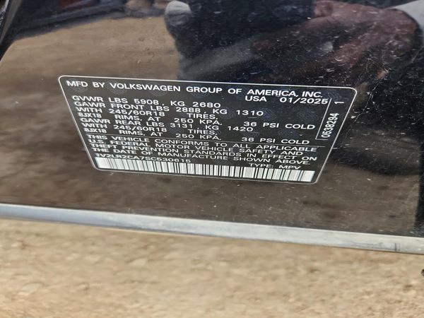 2025 VOLKSWAGEN ATLAS 4Motion SE