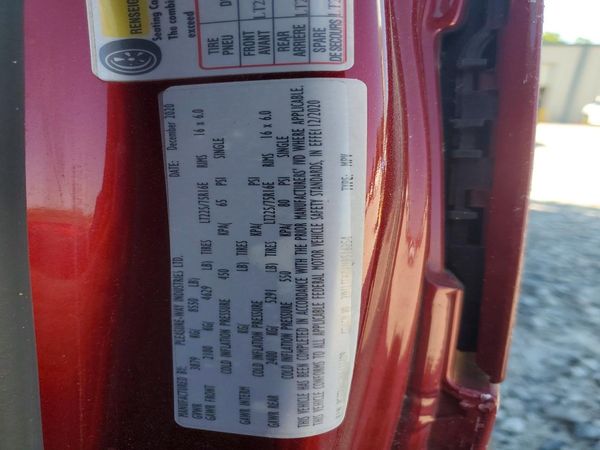 2020 RAM PROMASTER VF — VINS