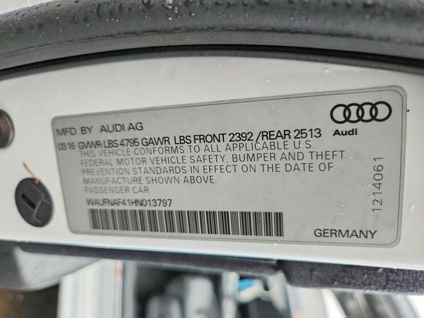 2017 AUDI A4