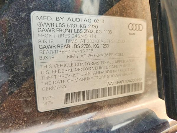2013 AUDI A4 ALLROAD quattro Premium Plus
