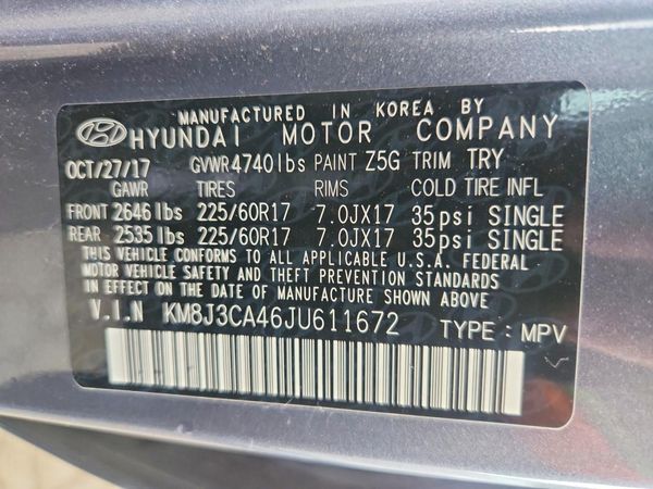 2018 HYUNDAI TUCSON