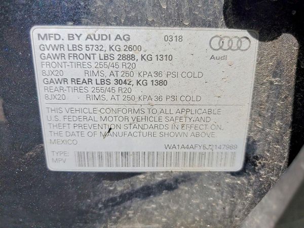 2018 AUDI SQ5