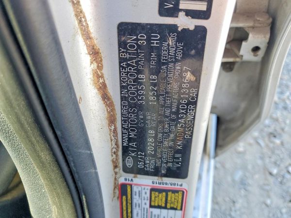 2013 KIA RIO LX