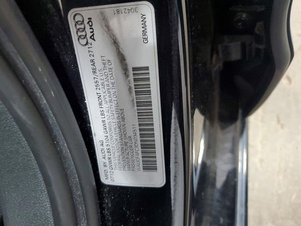 2013 AUDI A6 quattro Premium Plus