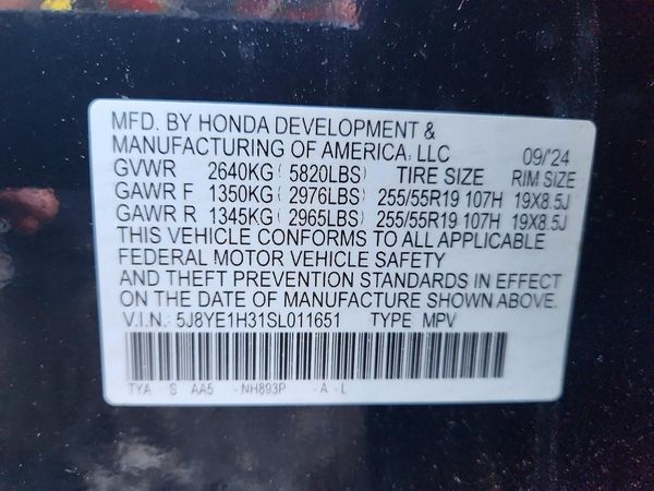 2025 ACURA MDX