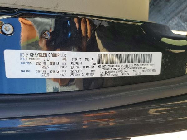 2014 DODGE GRAND CARAVAN SXT