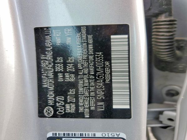 2021 HYUNDAI ELANTRA SEL w/ Convenience Pkg