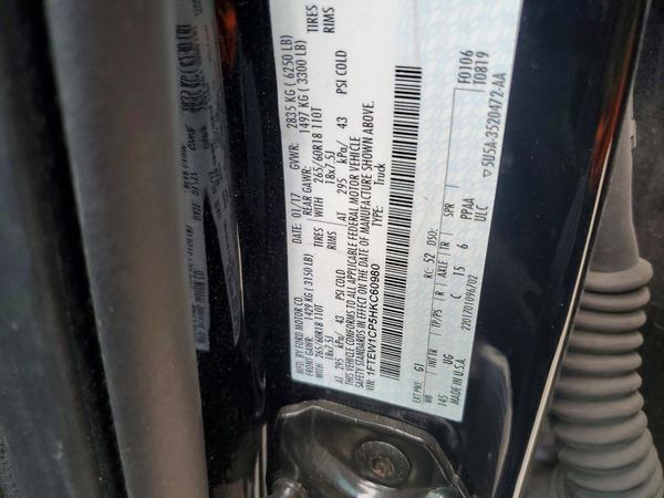2017 FORD F150