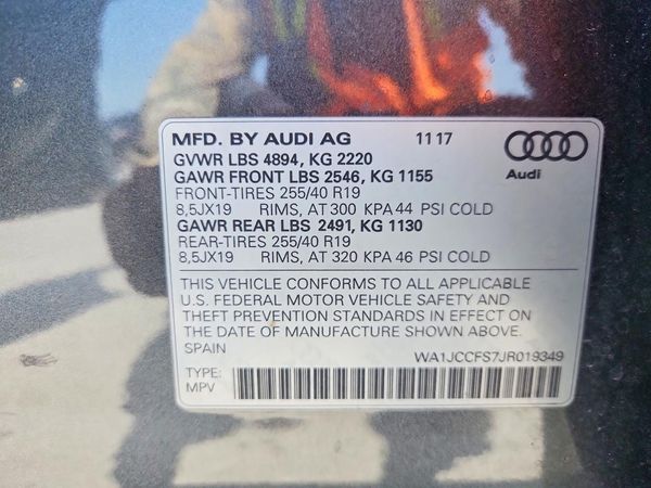 2018 AUDI Q3