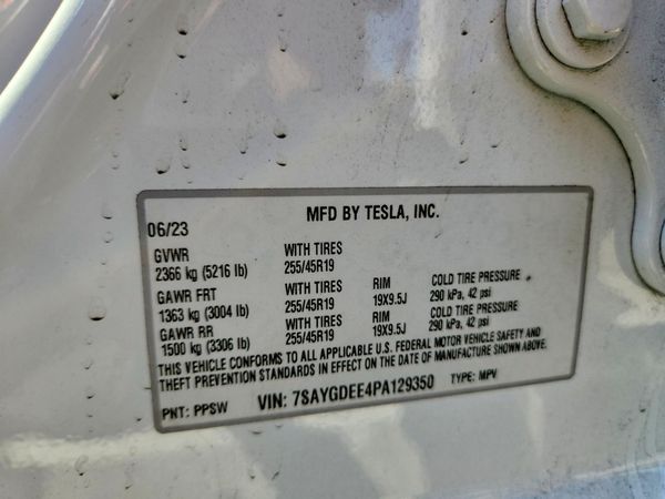 2023 TESLA MODEL Y
