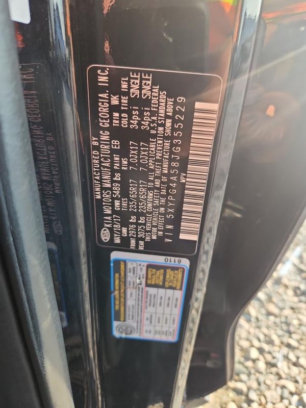 2018 KIA SORENTO L, LX