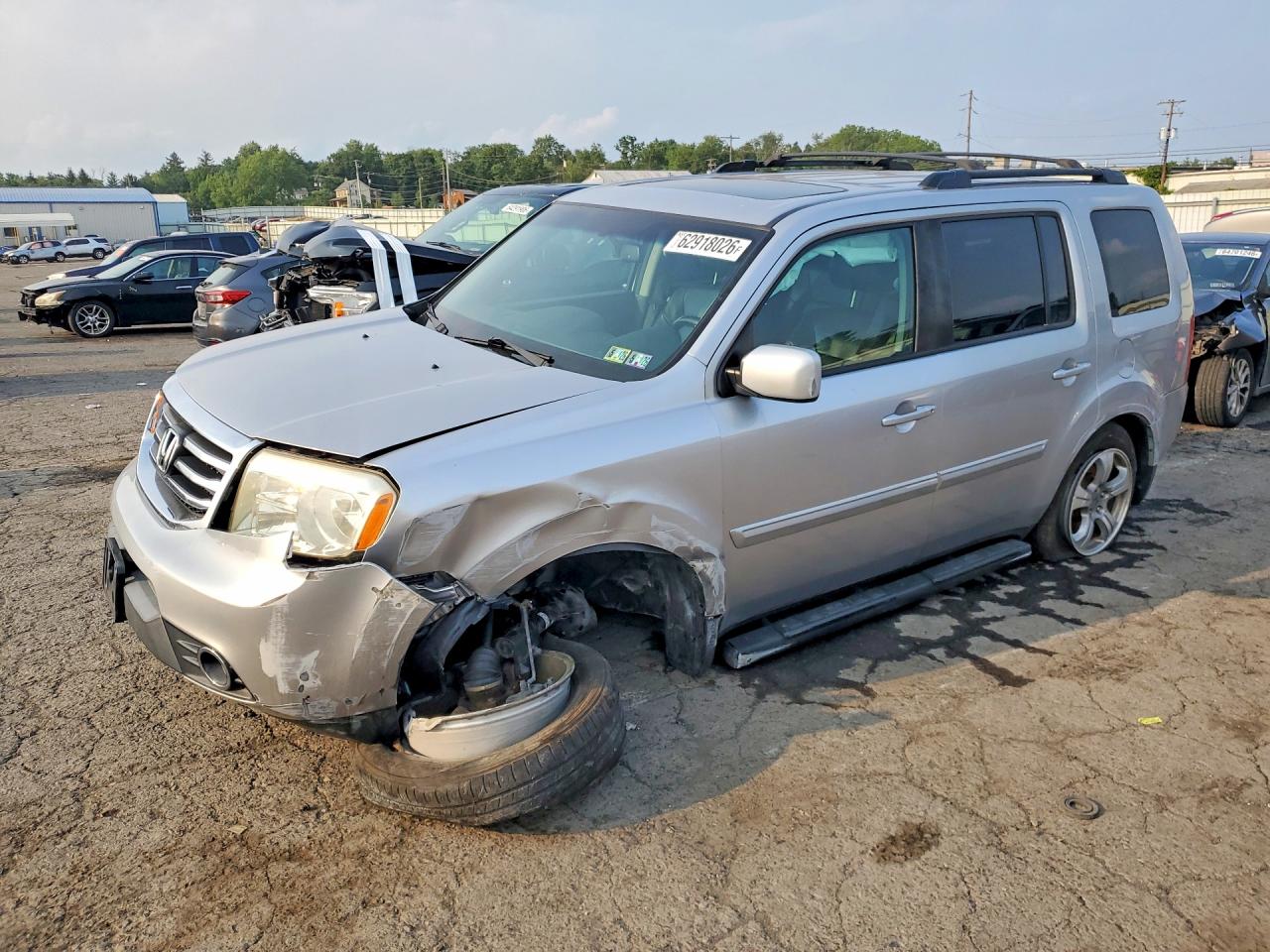 2015 HONDA PILOT EXL-N — Front 3/4