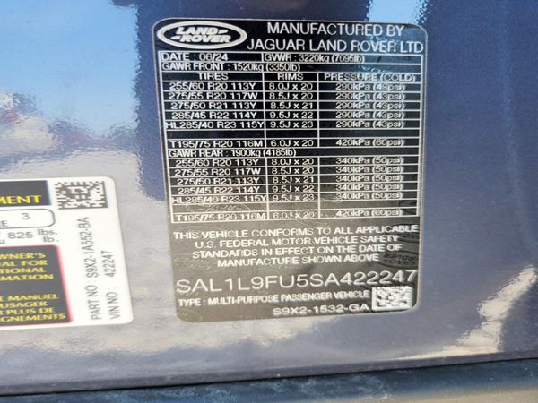 2025 LAND ROVER RANGE ROVER SPORT P400 Dynamic SE