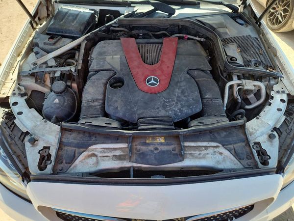 2016 MERCEDES-BENZ C-CLASS C450-4M Sport AMG — Engine bay