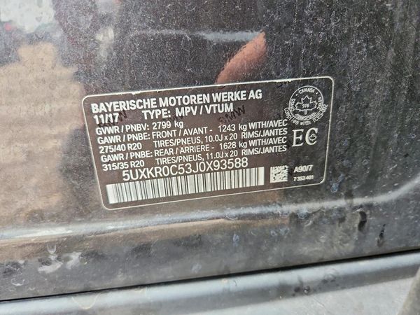 2018 BMW X5 xDrive35i
