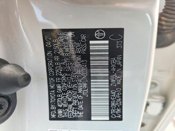 2021 TOYOTA PRIUS