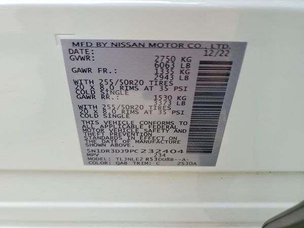 2023 NISSAN PATHFINDER