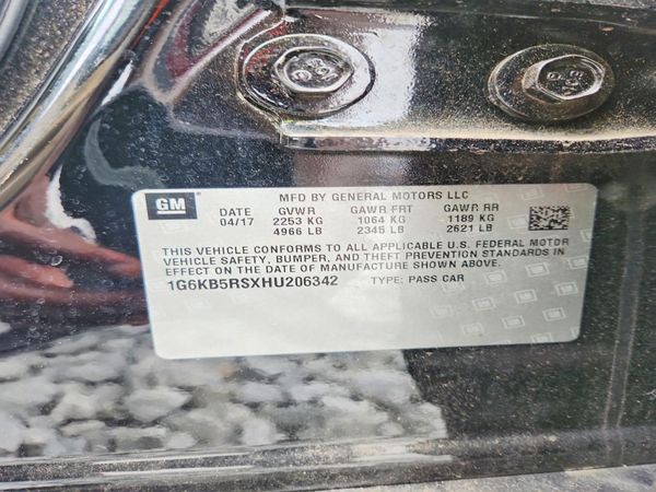 2017 CADILLAC CT6