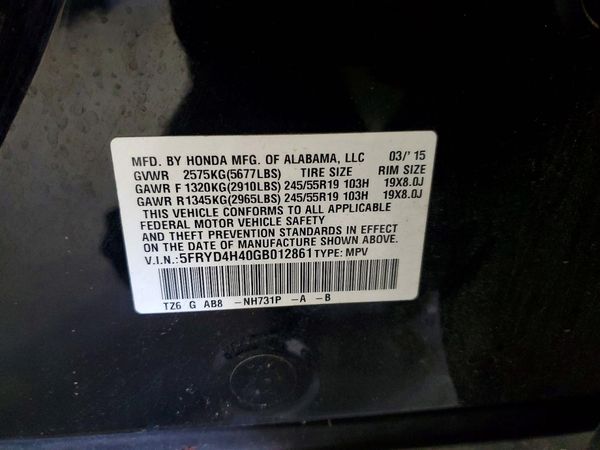 2016 ACURA MDX SH-AWD w/Tech