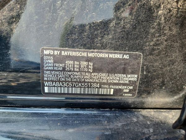 2016 BMW 320 xDrive