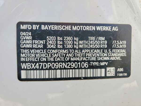 2024 BMW X3 sDrive30i SA