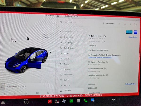 2020 TESLA MODEL 3