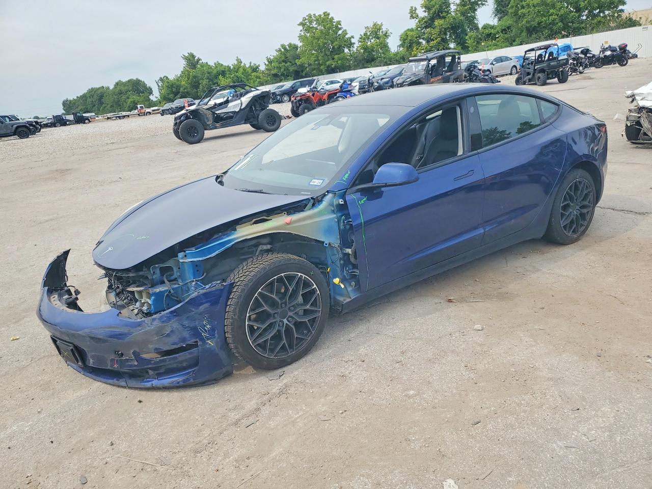 2023 TESLA MODEL 3 — Front 3/4