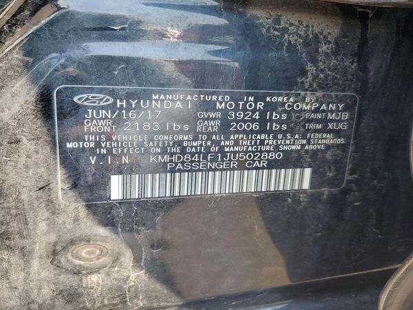 2018 HYUNDAI ELANTRA
