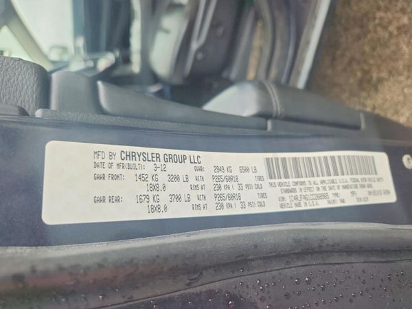 2012 JEEP GRAND CHER Laredo