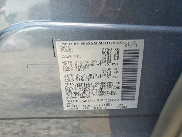 2023 INFINITI QX60 Sensory