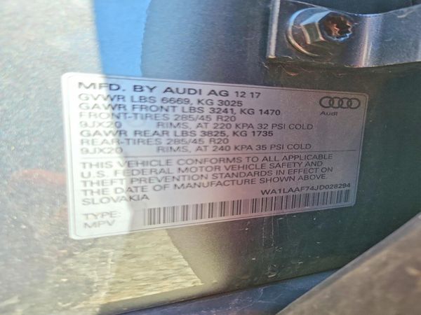 2018 AUDI Q7