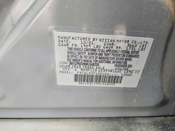 2021 NISSAN KICKS SV