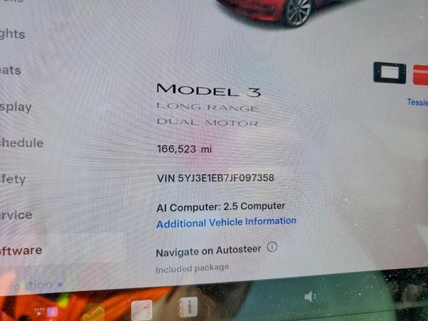 2018 TESLA MODEL 3