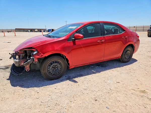 2016 TOYOTA COROLLA L/LE