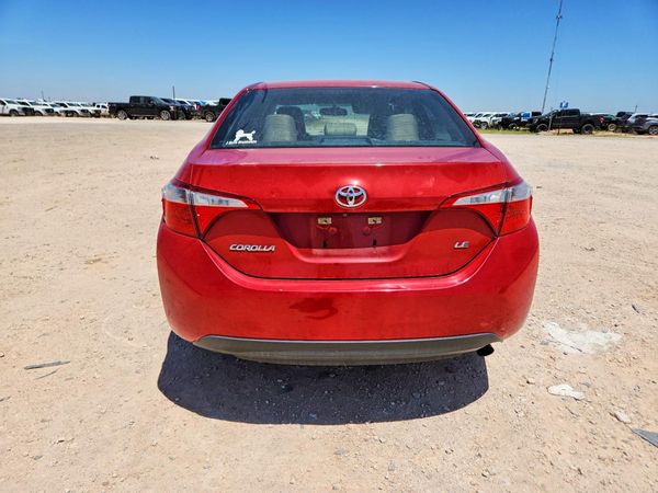 2016 TOYOTA COROLLA L/LE