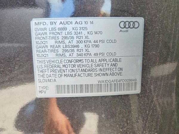 2015 AUDI Q7