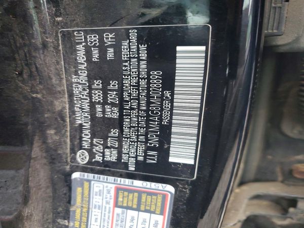2021 HYUNDAI ELANTRA SEL
