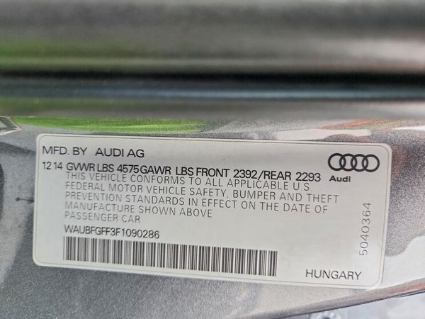 2015 AUDI A3 Premium Plus