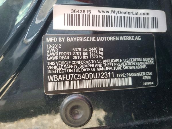 2013 BMW 535 xDrive