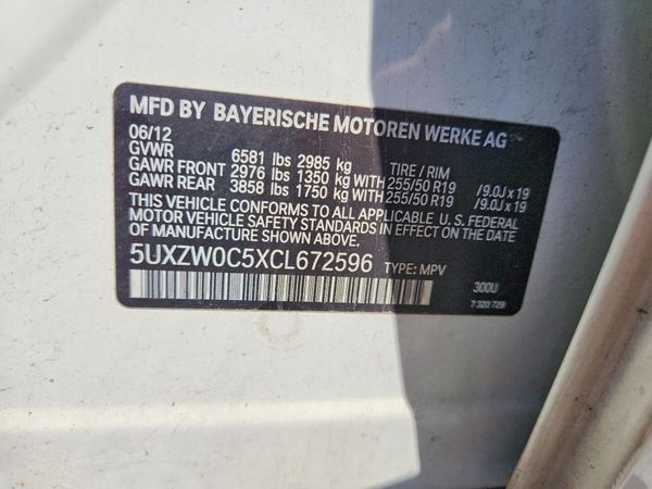 2012 BMW X5